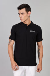 Men’s Black Polo T-Shirt