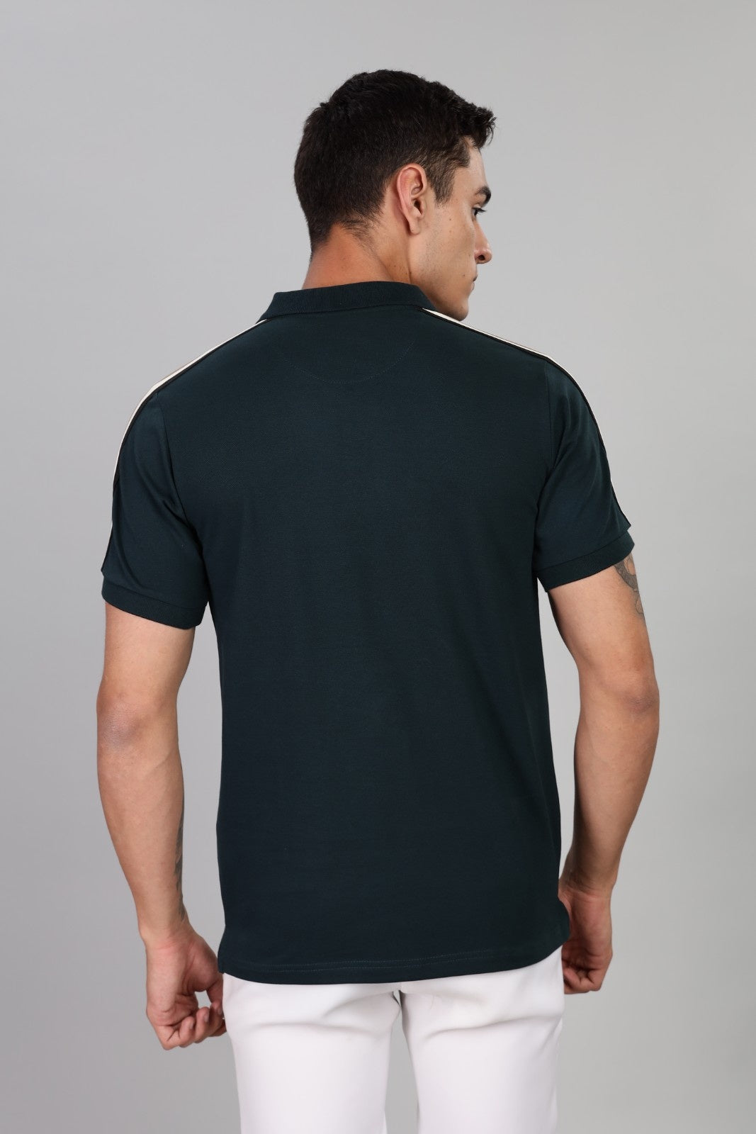 Men’s Dark Green Polo T-Shirt