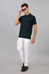 Men’s Dark Green Polo T-Shirt