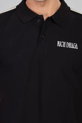Men’s Black Polo T-Shirt