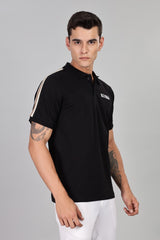 Men’s Black Polo T-Shirt