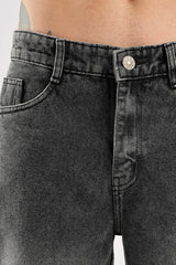 Vintage Grey Relaxed Fit Denim Jeans