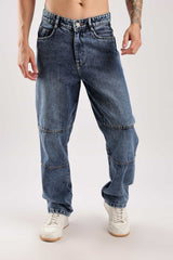 Classic Blue Relaxed Fit Denim Jeans